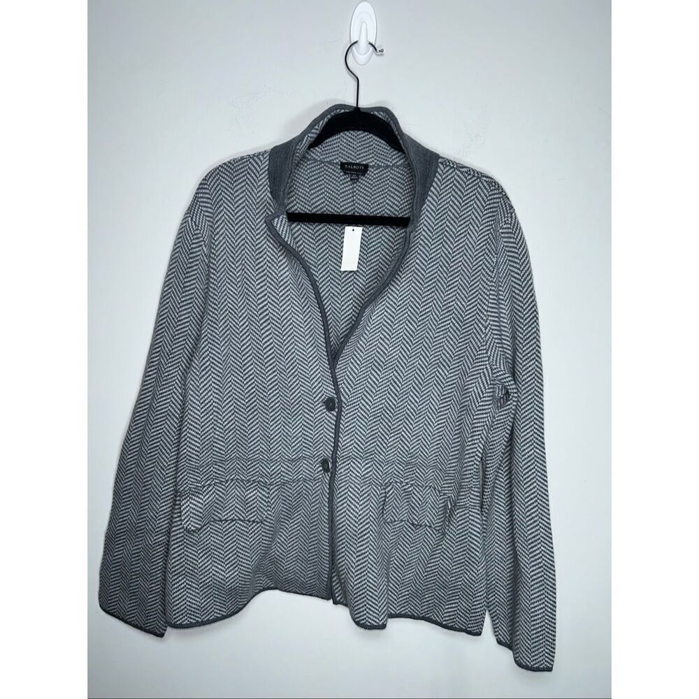 Talbots pure merino wool blazer size XL